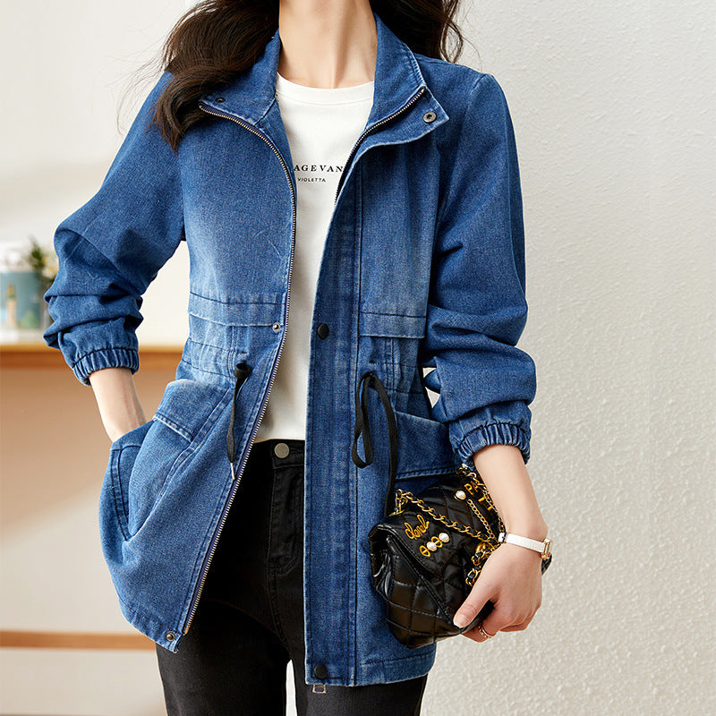 Women's Personalized Urban Goat Skin Jacket Material