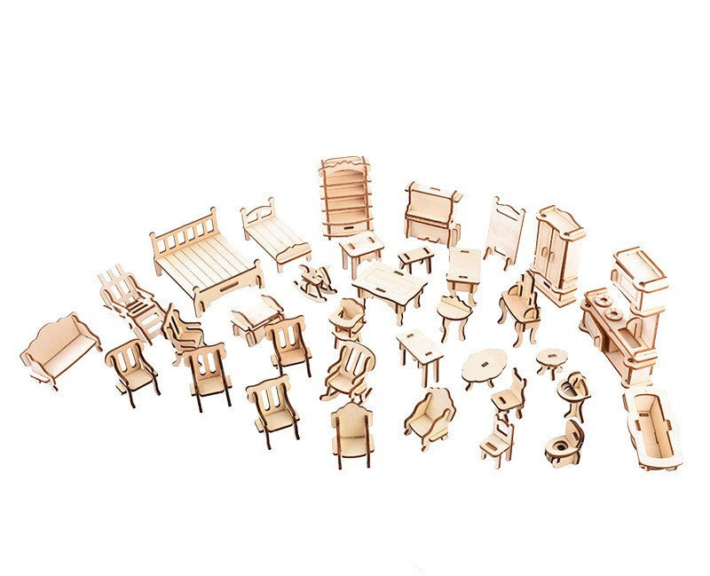Handmade Ornaments Made Of Wood