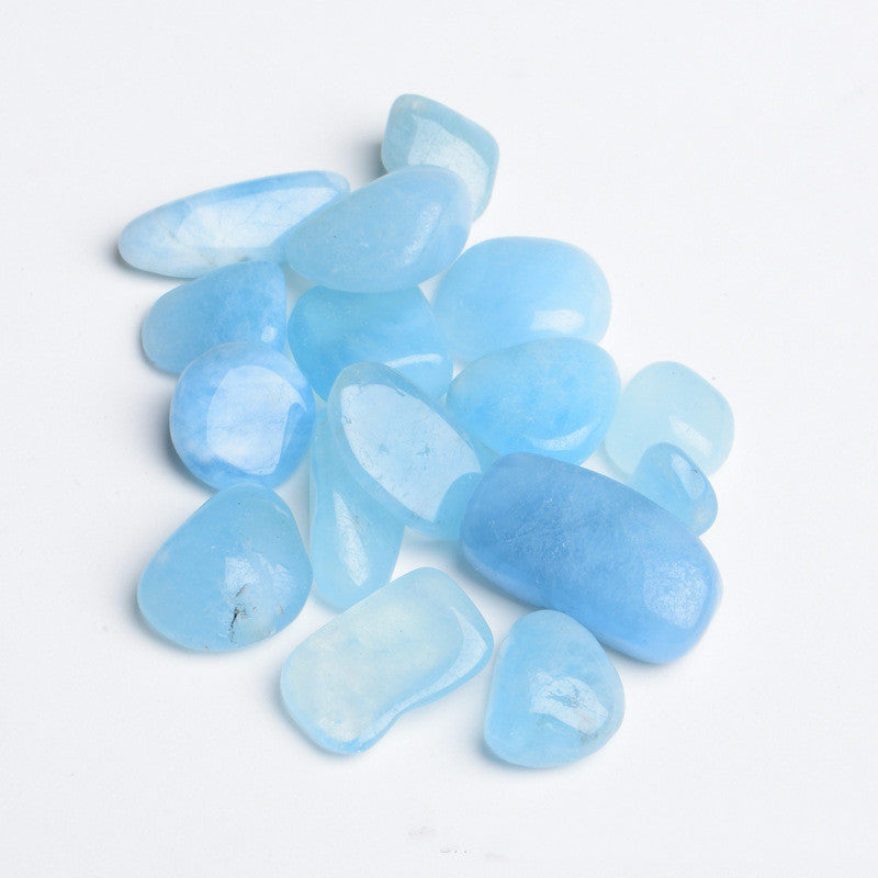 Household Natural Aquamarine Aquarium Crystal Gravel