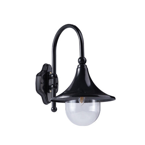 Outdoor Wall Lamp Horn Wall Lamp Outdoor Gate Lamp Stairs Pastoral Aluminum Balcony Exposed Table Lamp