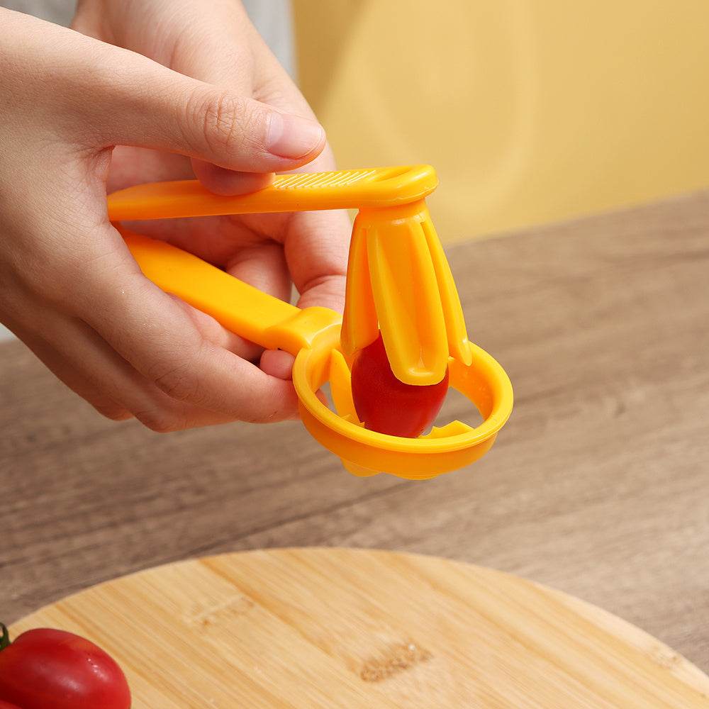 Tomato Slicer Cutter – Grape, Cherry & Small Fruit Cutting Tool