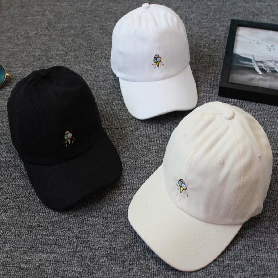 Duck Tongue Curved Brim Sun-shade Men's And Women's Hats