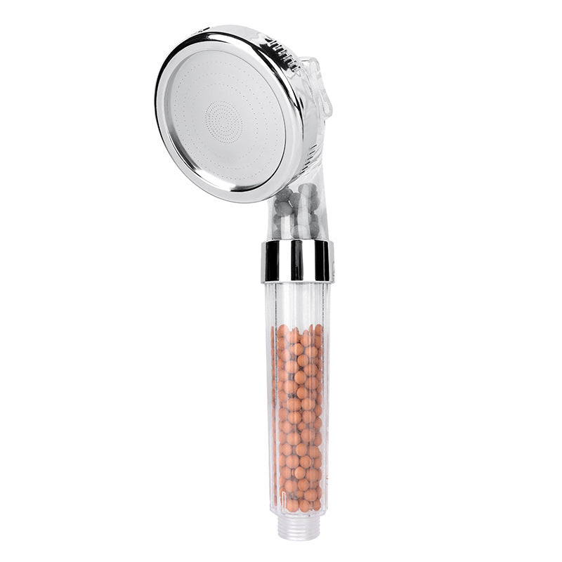 3-Speed Anion Supercharged Filtering Shower Head Nozzle