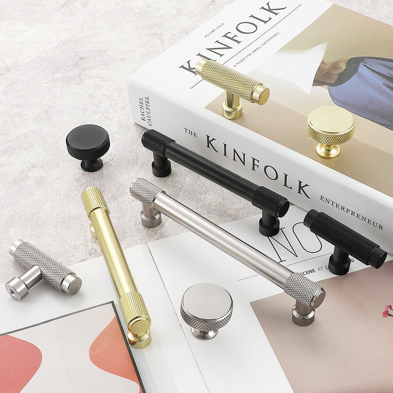 Household Minimalist Aluminum Alloy Cabinet Handle