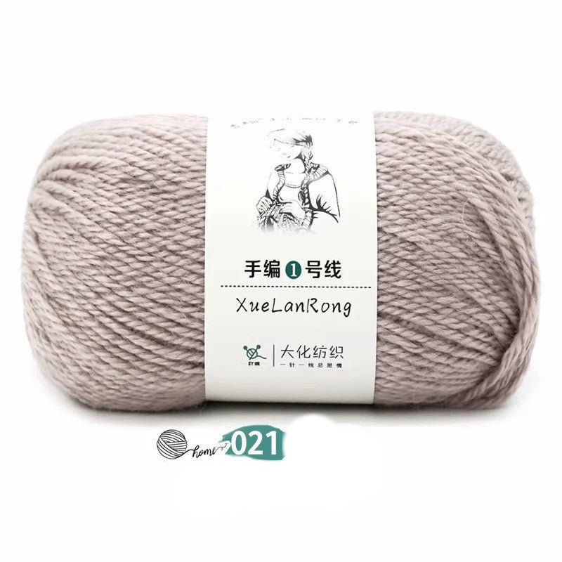 Hand-Knitted Scarf Yarn Ball, 4-Strand Coarse Australian Wool – DIY Knitting, Crochet, and Craft Projects