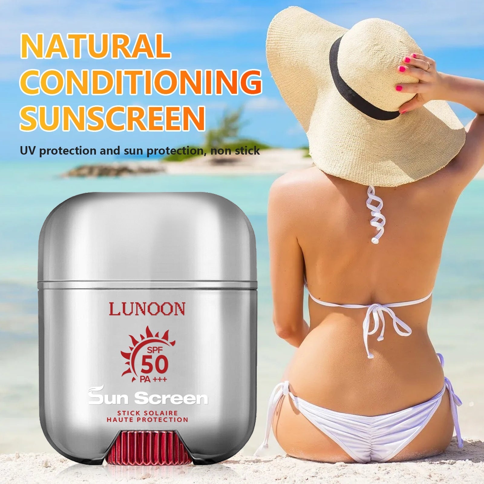 Ceramic Jar Antisun SPF50 Body Repair Solid Cream For All