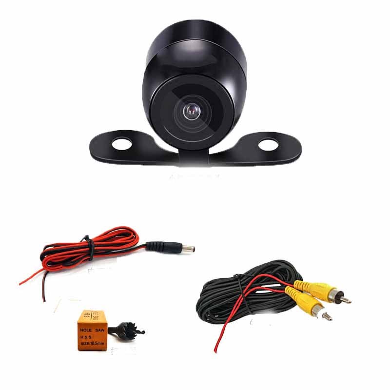 Small Butterfly Rear View Camera – 12V Car Backup Camera with Mirror Image