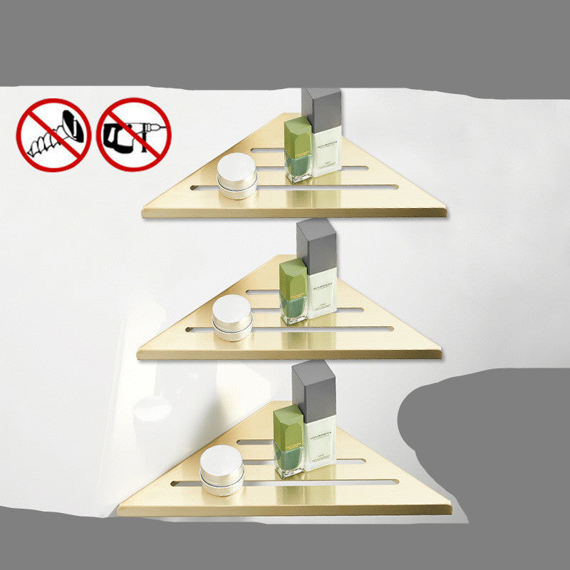 304 Stainless Steel Anti Rust Shower Gel Shelf No Drill