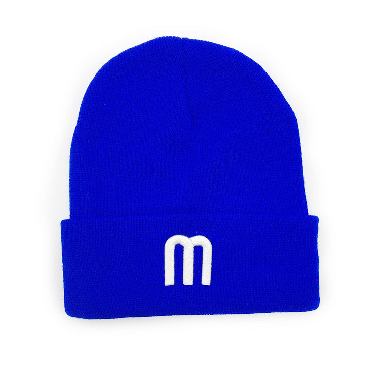 Pure Color Warm Earmuff Head Cap