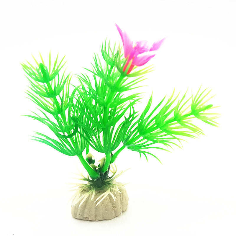 Aquarium Simulation Tank Landscaping Ornaments Plant