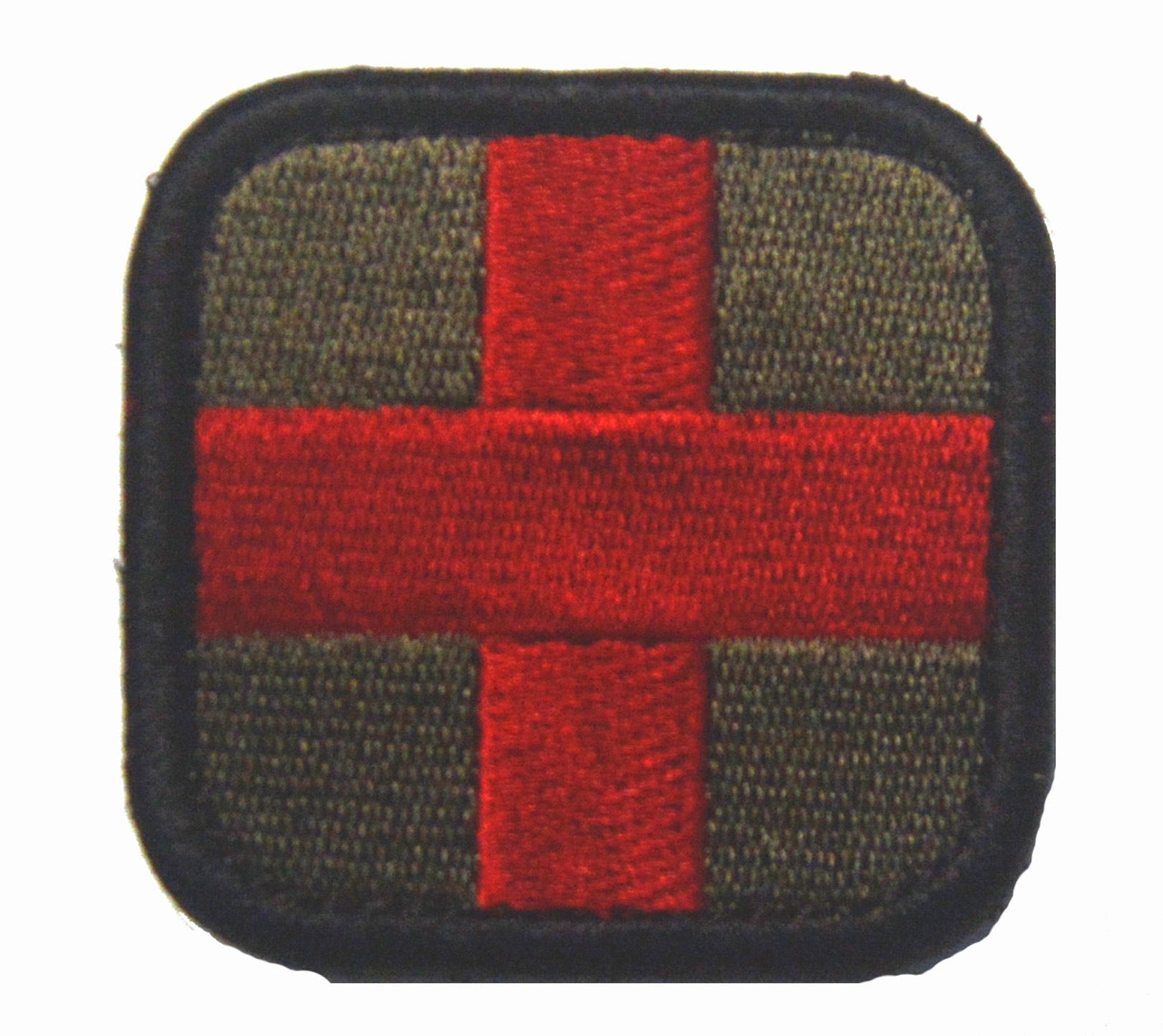 Cross Tactical Medical Badge Emergency Rescue Backpack Chapter Embroidery Velcro Label