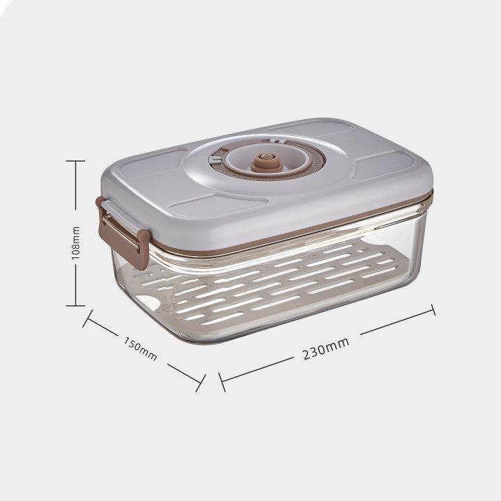 Vacuum Sealed Food Storage Container – With Free Pump