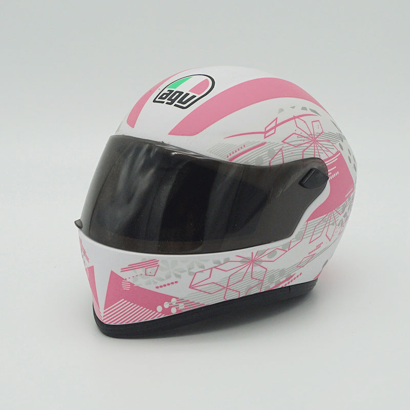 Motorcycle Bear Helmet Doll Cat Motorcycle Helmet Model