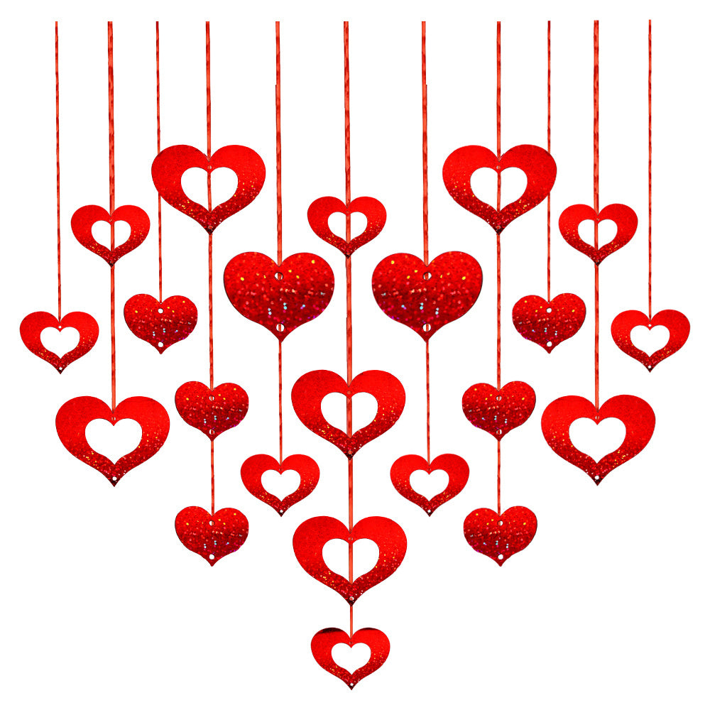 Creativity Birthday Party Decoration Laser Card Love
