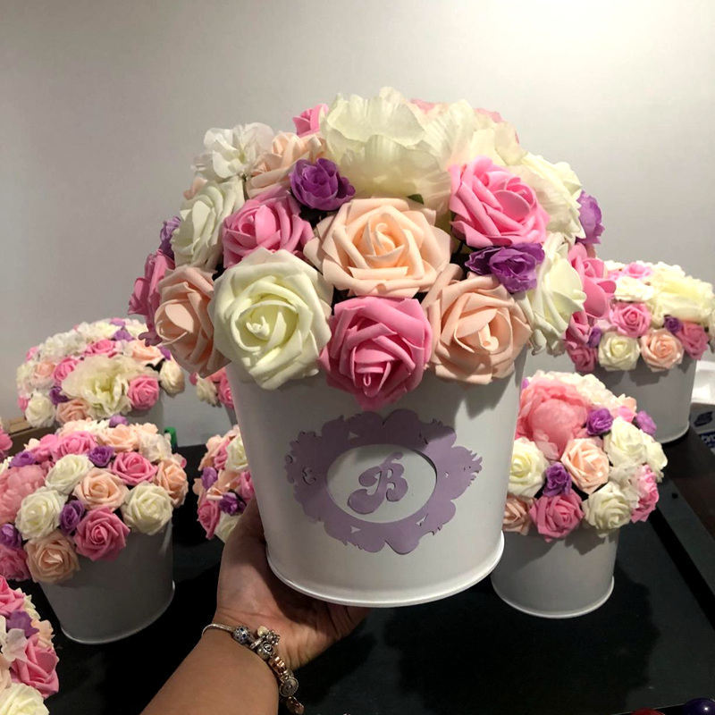 Receptacle Foam Rose Perianth Wedding Candy Box Accessories Hand Holding