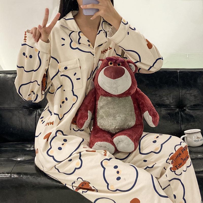 Women's Cute Cartoon Homewear Suit