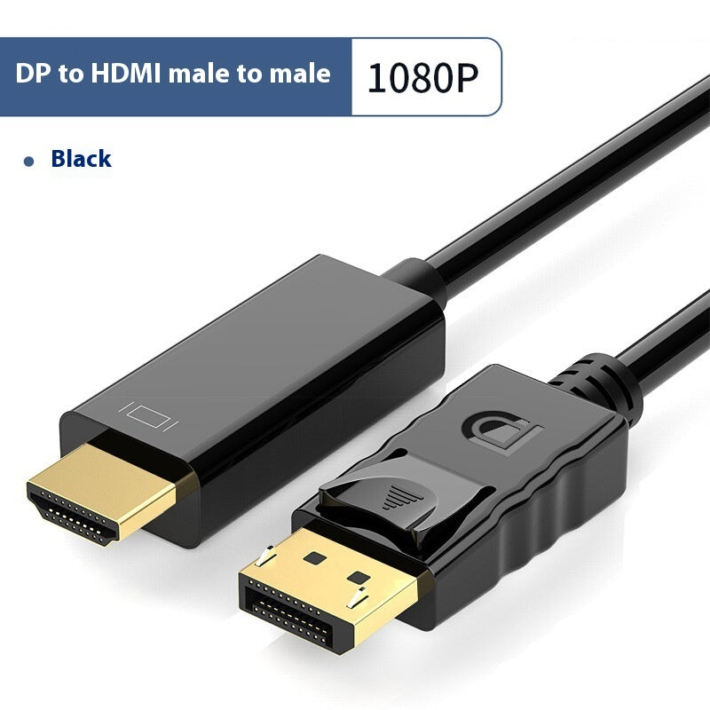 Large DP To HDMI Adapter Cable
