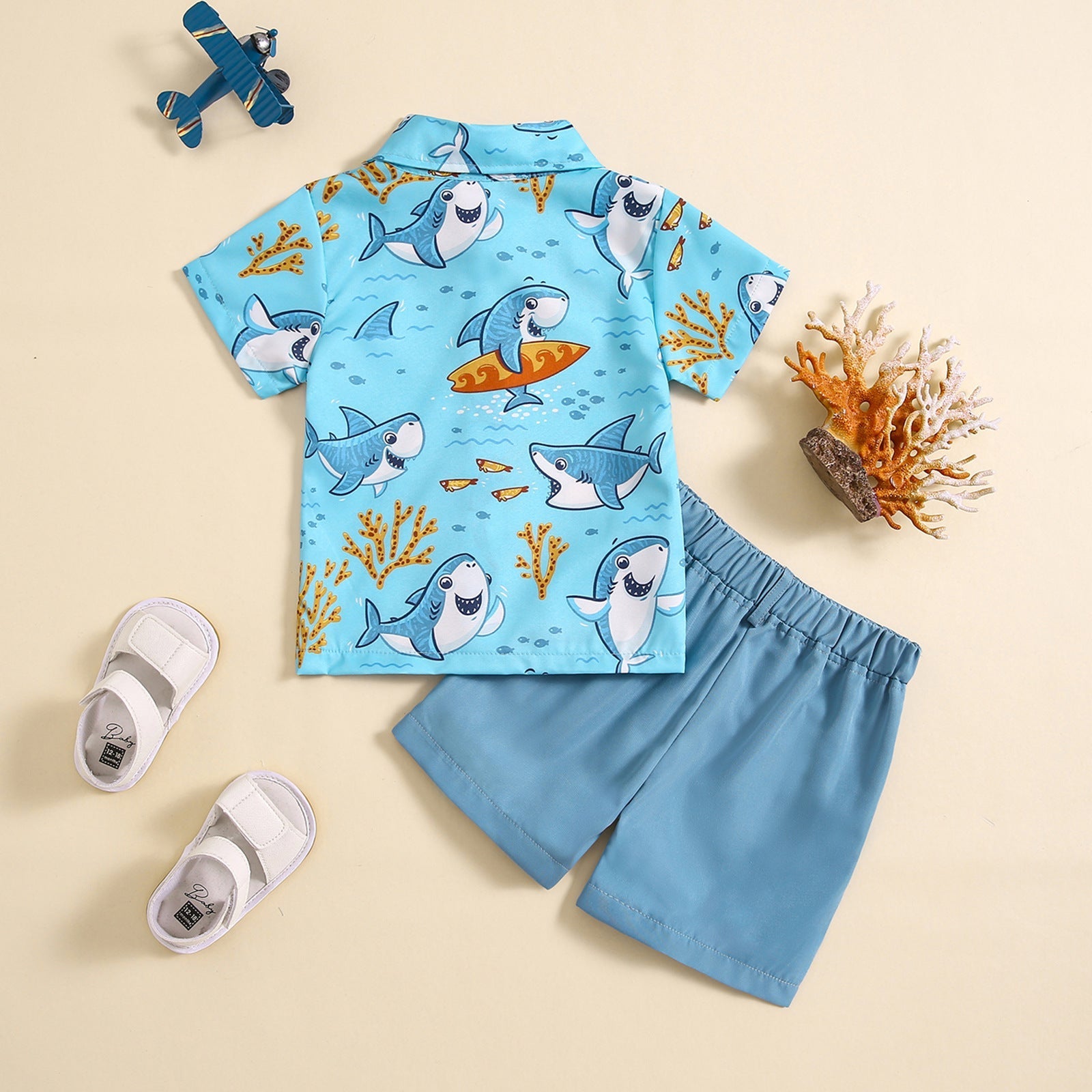 Boys Autumn Warm Layered Underwear Set Polyester Clothing