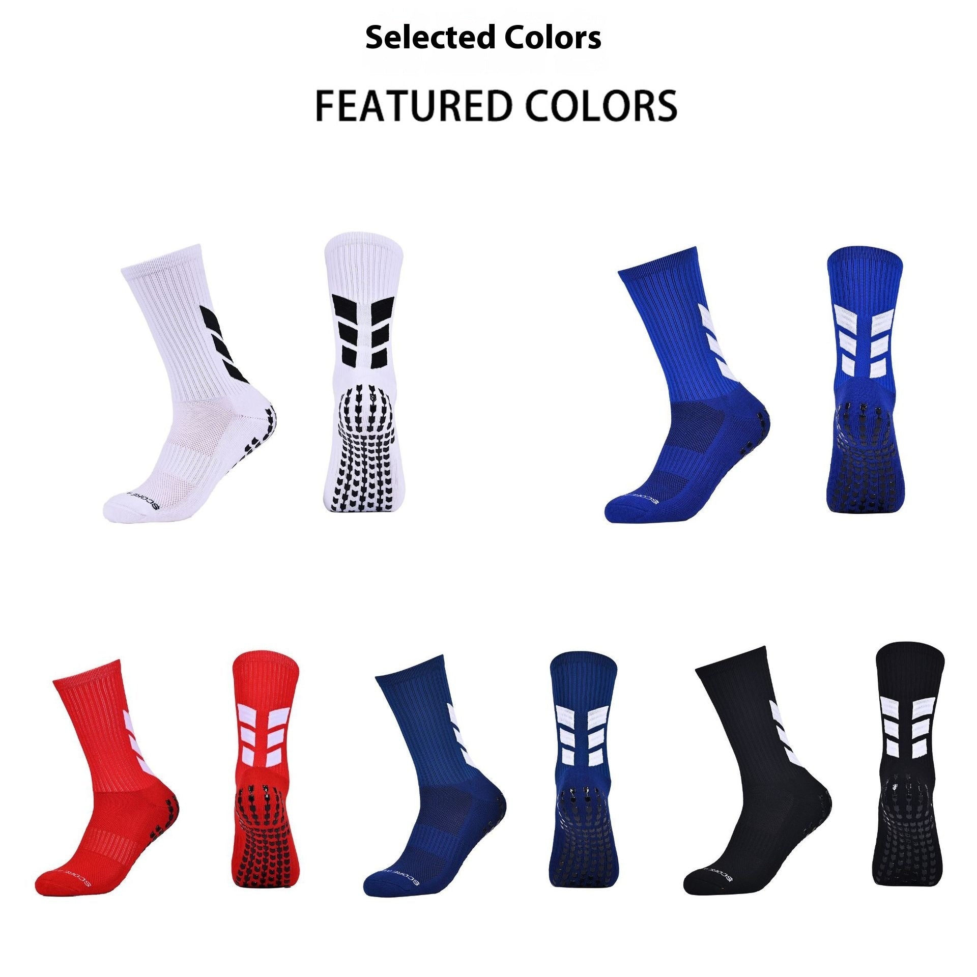Breathable Soccer Socks – Non-Slip Wear-Resistant Sports Socks