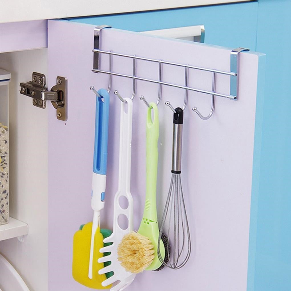 Home Storage Organizing Hook Rails Towel Rack Hanger