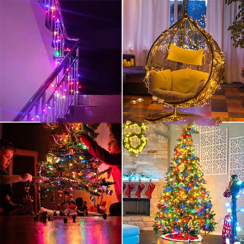 LED Starry String Lights Low Voltage 24V 220V 110V Christmas Holiday Decorative Lighting Chain
