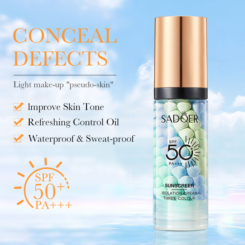 Stainless Steel Tube Sun Protection Concealer Primer 40ml