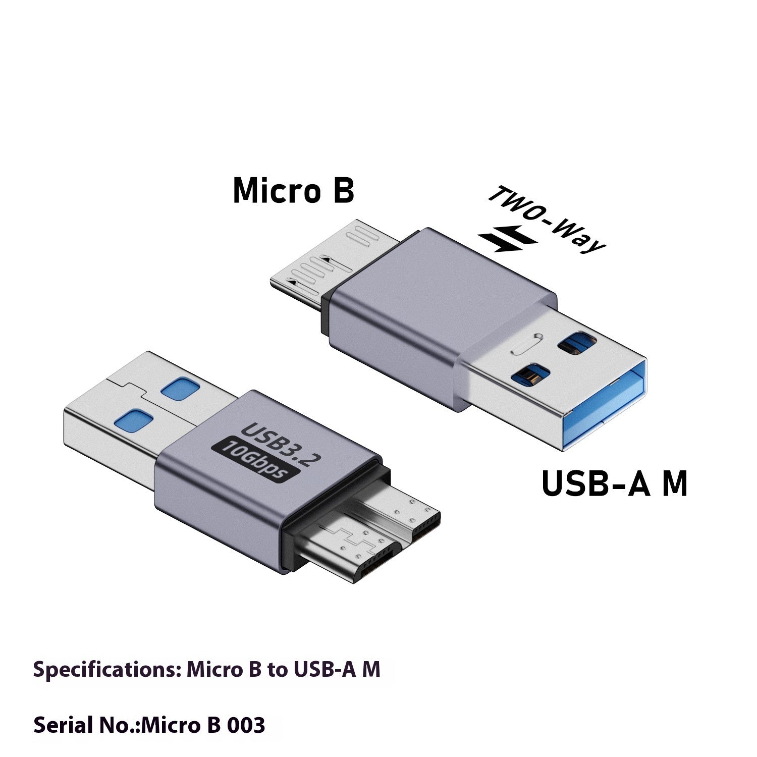 Converter Male To Female Male To Male Transmission Charging