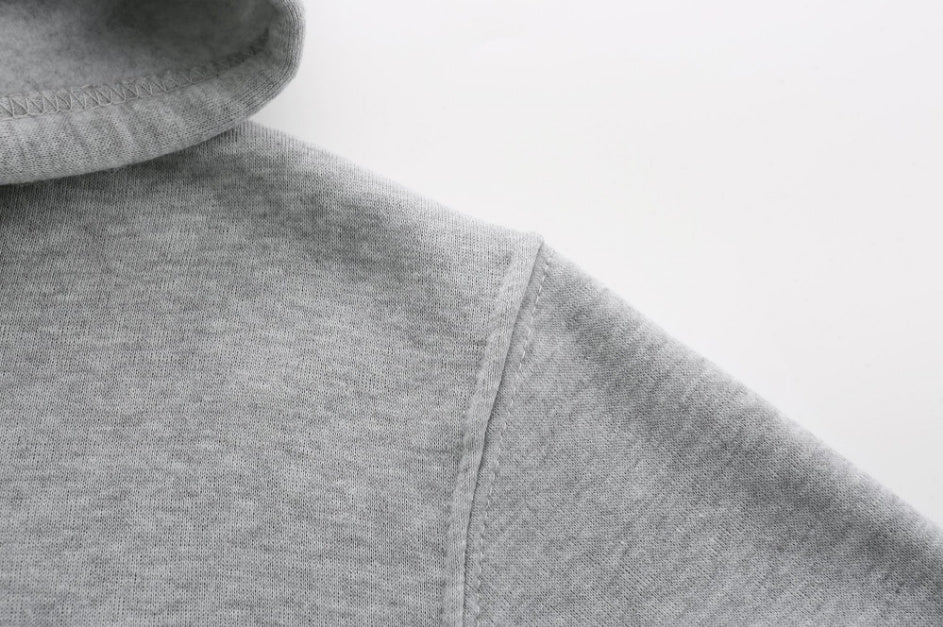 Fall Winter Men's Sportswear Fleece Hoodie Set