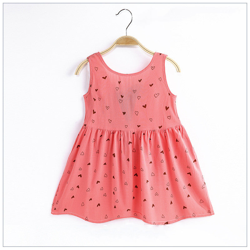 Sleeveless Vest Children's Dress