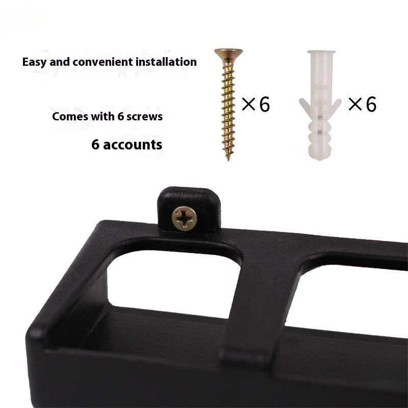 Rod Display Stand Wall-mounted Vertical Wall Fishing Gear Storage Rack