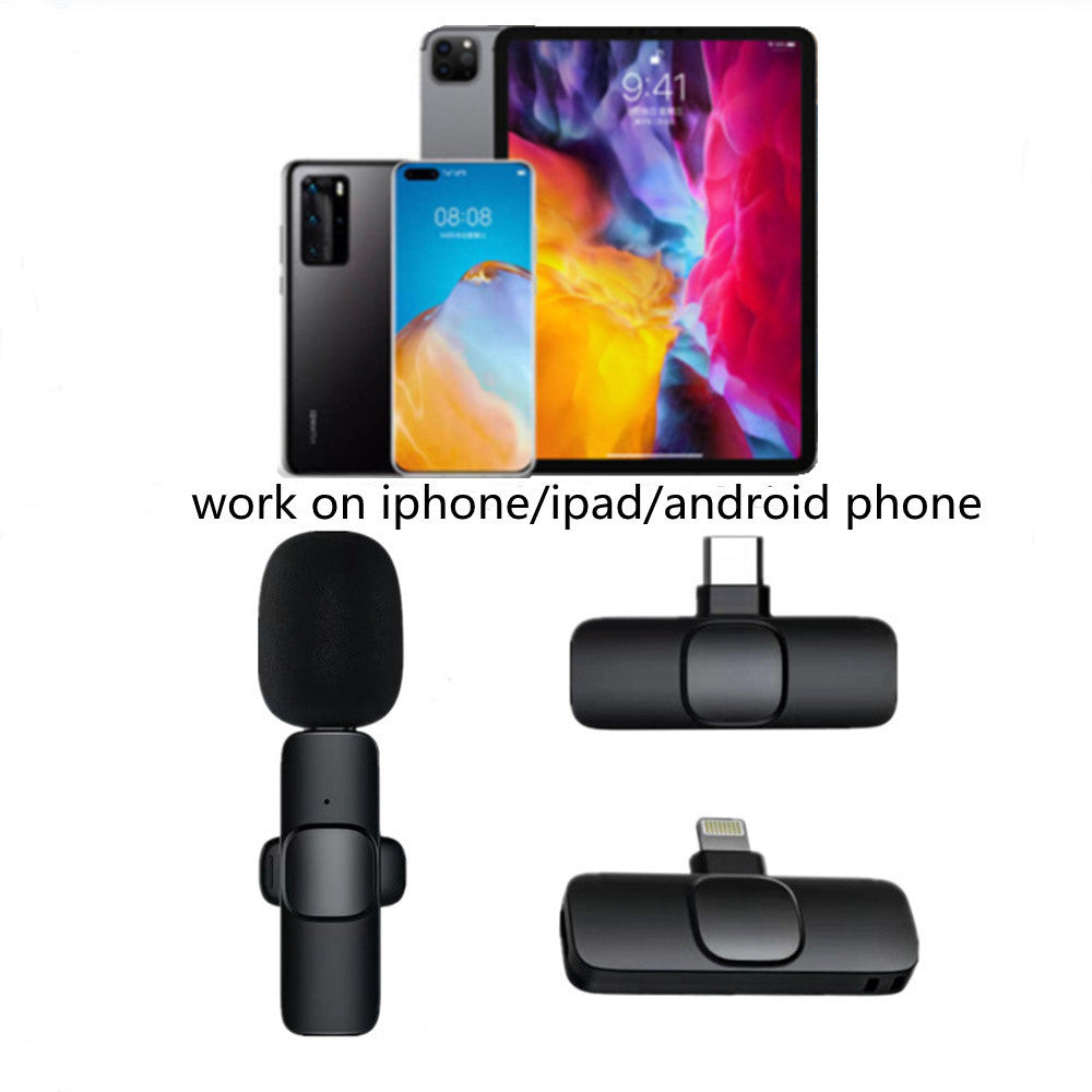 ClearCast™ Wireless Lavalier Microphone – iPhone & Android Compatible