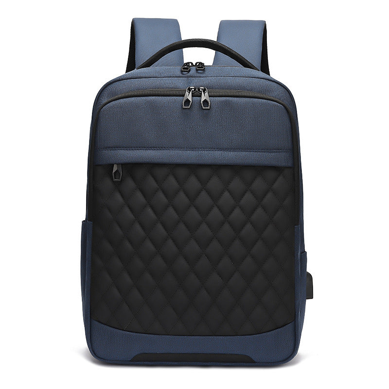 Men's Travel Backpack Oxford Cloth Solid Large Capacity