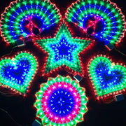 Christmas Festival Plug-in Outdoor Decorative String Lights