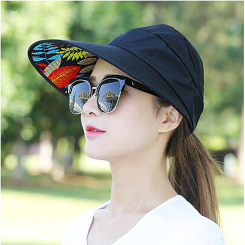 Summer Travel Ladies Printed Sun Hat