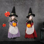 Halloween Broom Haunted House Ceiling Decoration Witch Pendant