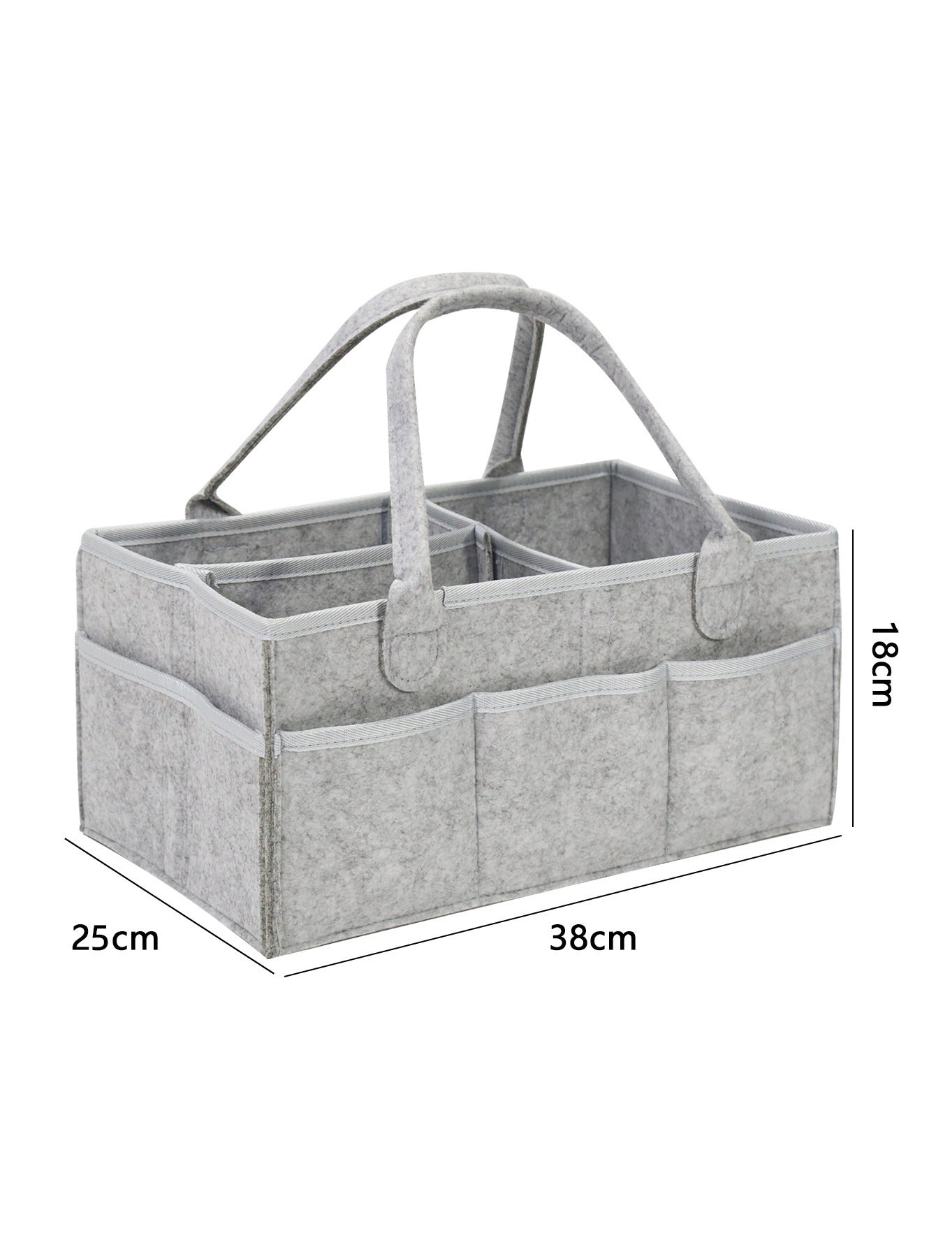 Fashion Personalized Diapers Felt Storage Bag