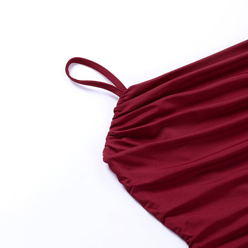 European And American Fashion Party Dress With Strap