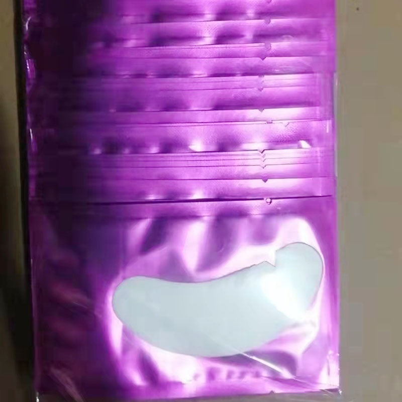 Colorful Eyelash Patches – Gold, Pink, Purple & Fox Shades, 1 Box