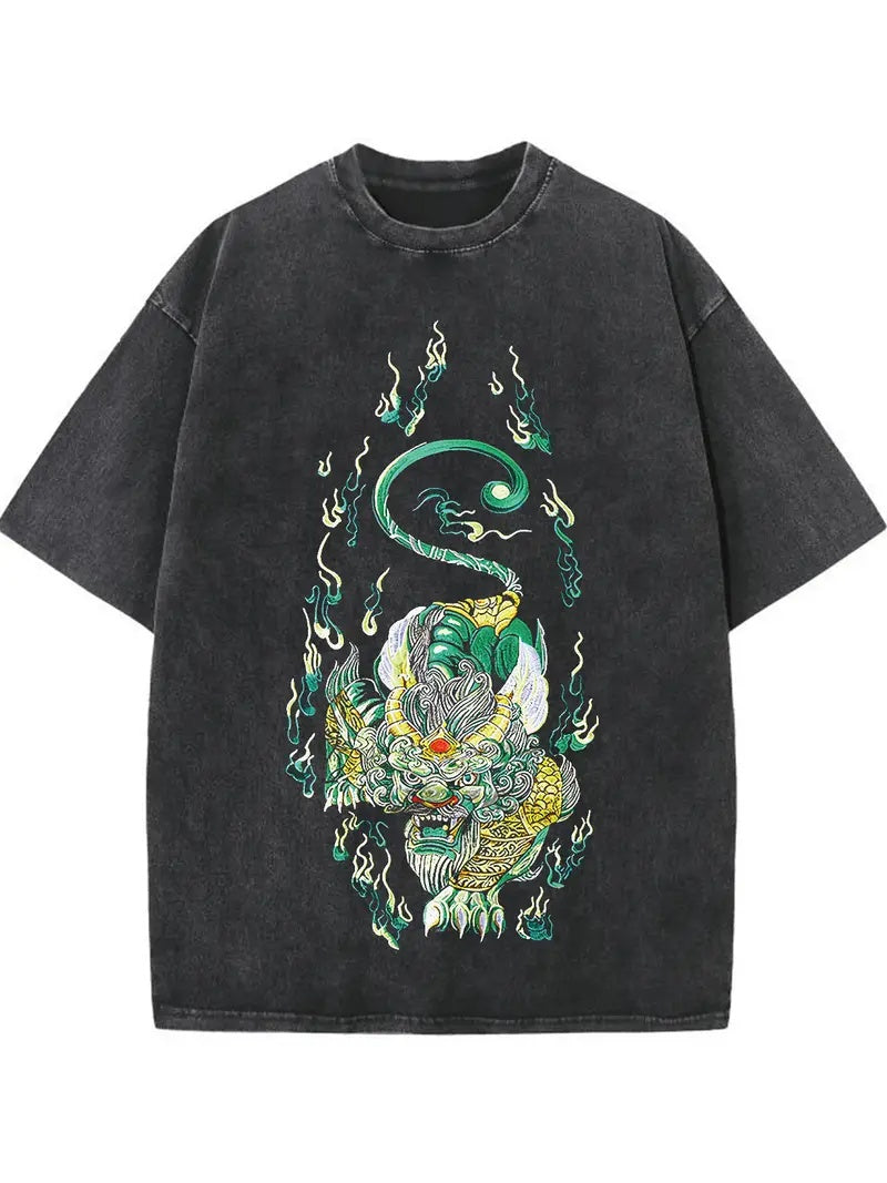 Men's Printed Short Sleeved Shirt