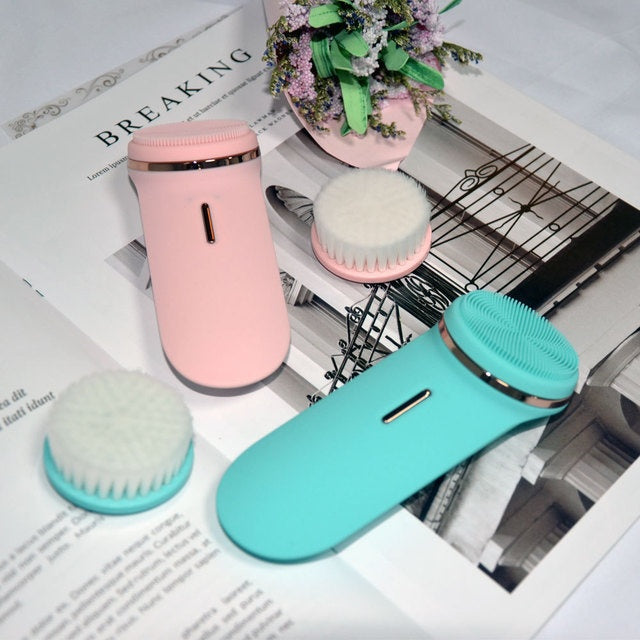 Silicone Electric Facial Cleansing Brush