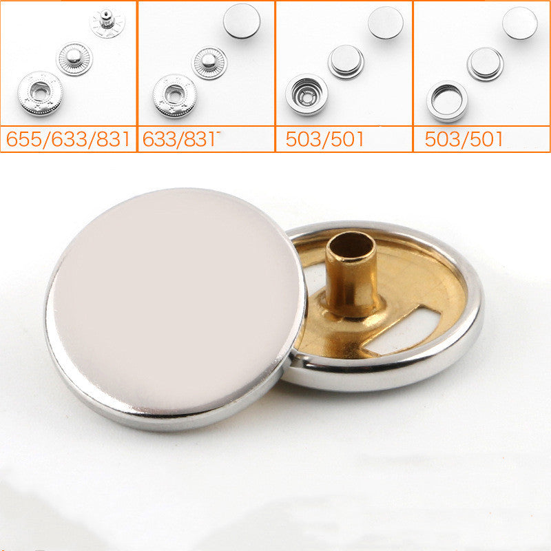 Metal Snap Buttons – Jacket, Denim & Clothing Accessories