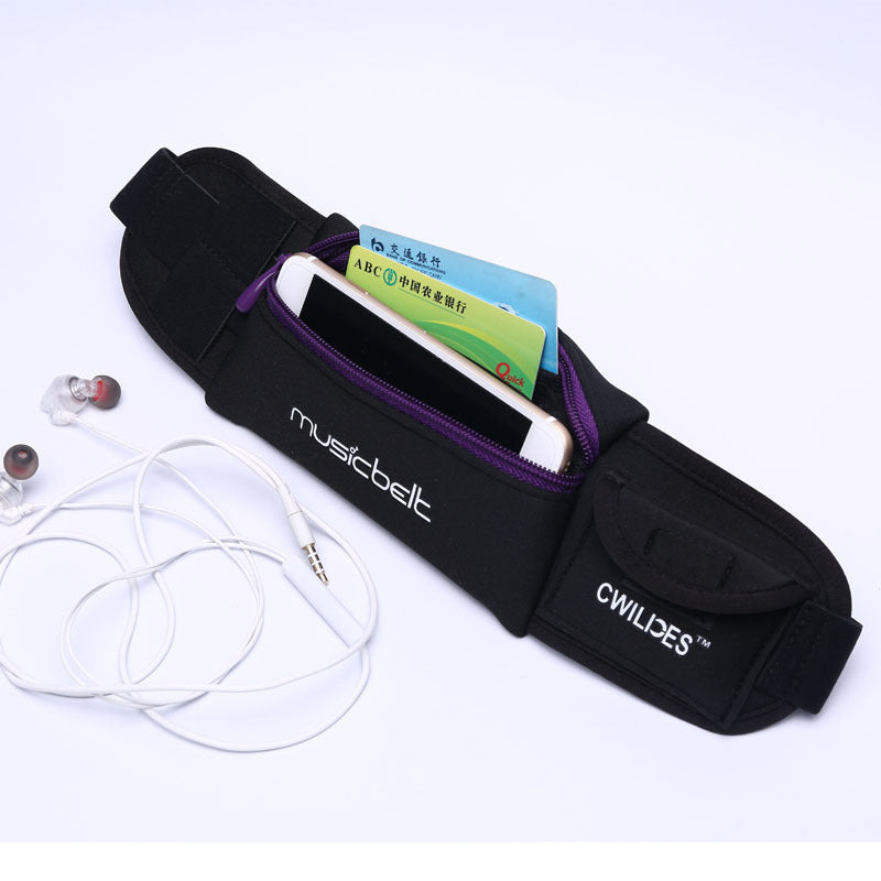Fitness Running Waist Bag – Adjustable Belt Pouch