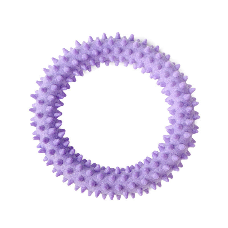 Floating Donut Rubber Bite-Resistant Molar Dog Toy