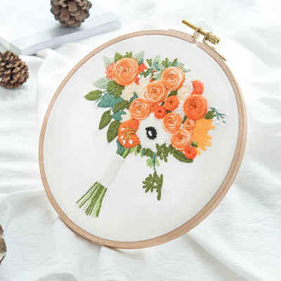DIY Embroidery Material Package – Sewing and Craft Supplies for Beginners