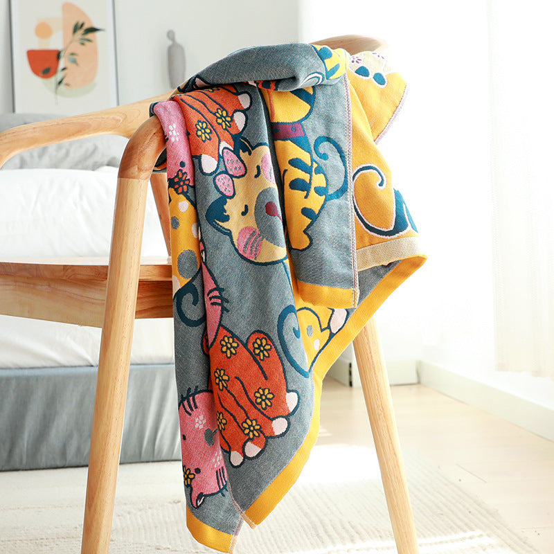 Household Absorbent Bath Towel Five-layer Gauze Super Soft Skin-friendly Comfortable