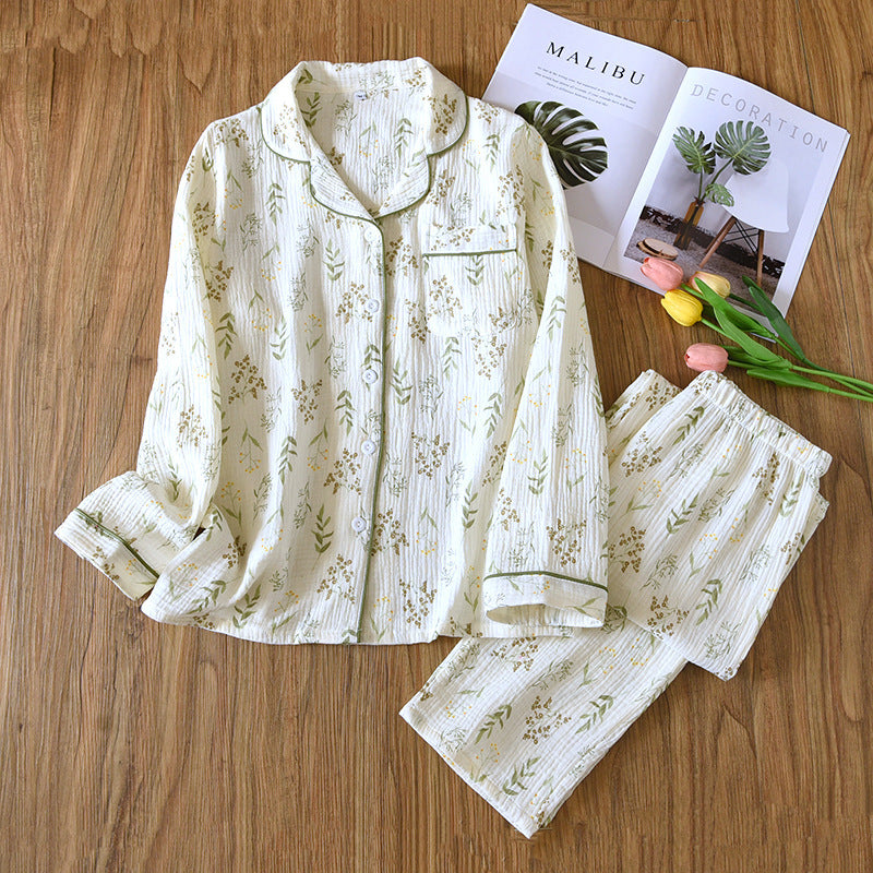 Women's Fashion Cotton Homewear Suit