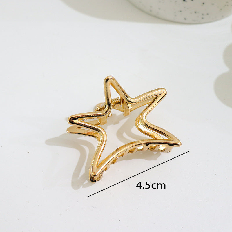 Shark Clip Small Size Back Head Metal Barrettes