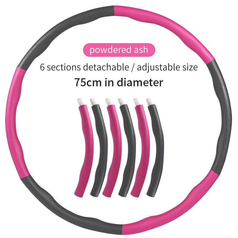 Weighted Fitness Massage Hoop – Slimming Exercise Ring for Home Workouts