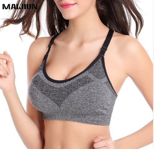 Women's Sports Bra Regular Fit Breathable Nylon Polyester