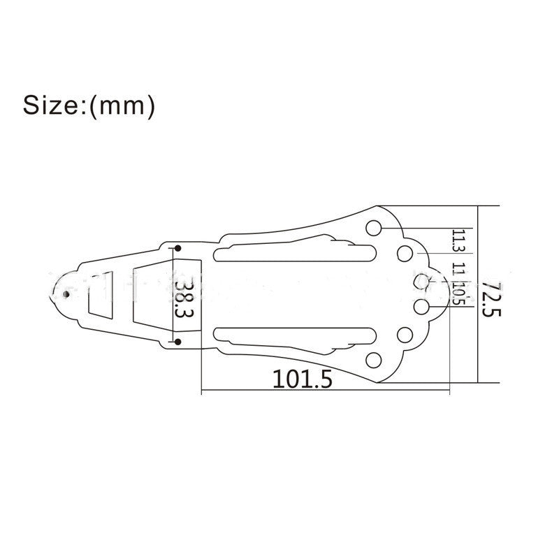 Jazz Electric Guitar Bridge Stringer